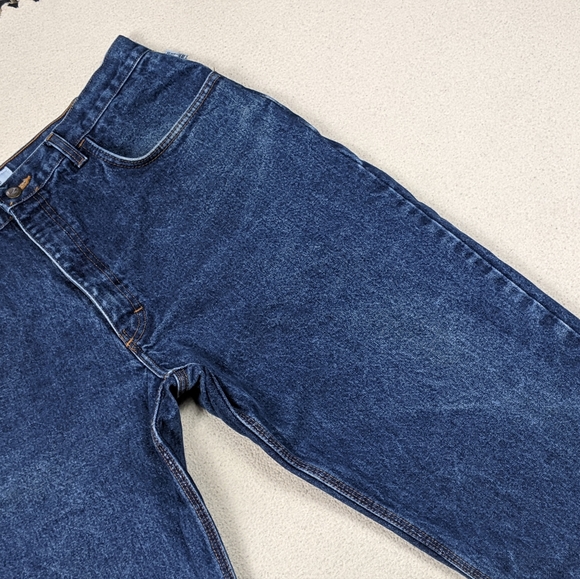 Tyndale FR Fire Resistant Dark Wash Jeans 23 CAL CAT 2 NFPA 2112 Mens Size 35x29 - Picture 6 of 16